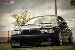 bmw e46 m3 black, valters boze photography